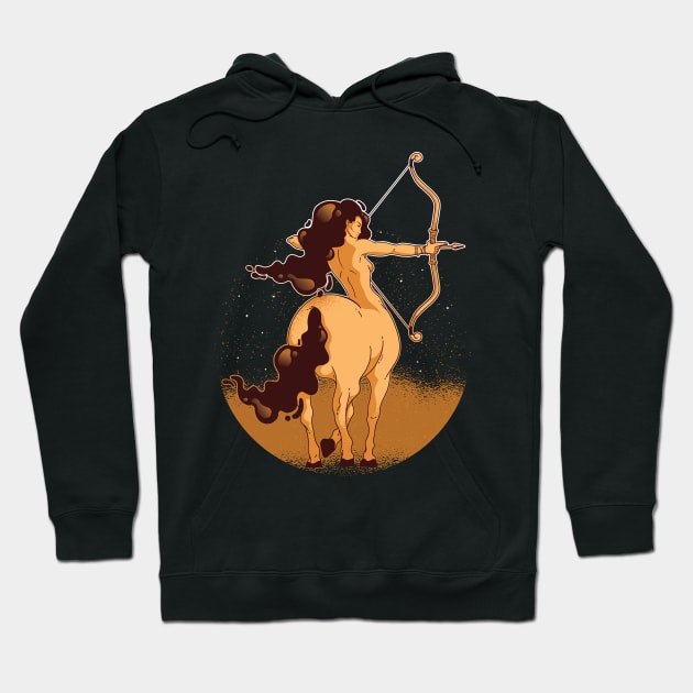 Sagittarius Woman Hoodie by madeinchorley